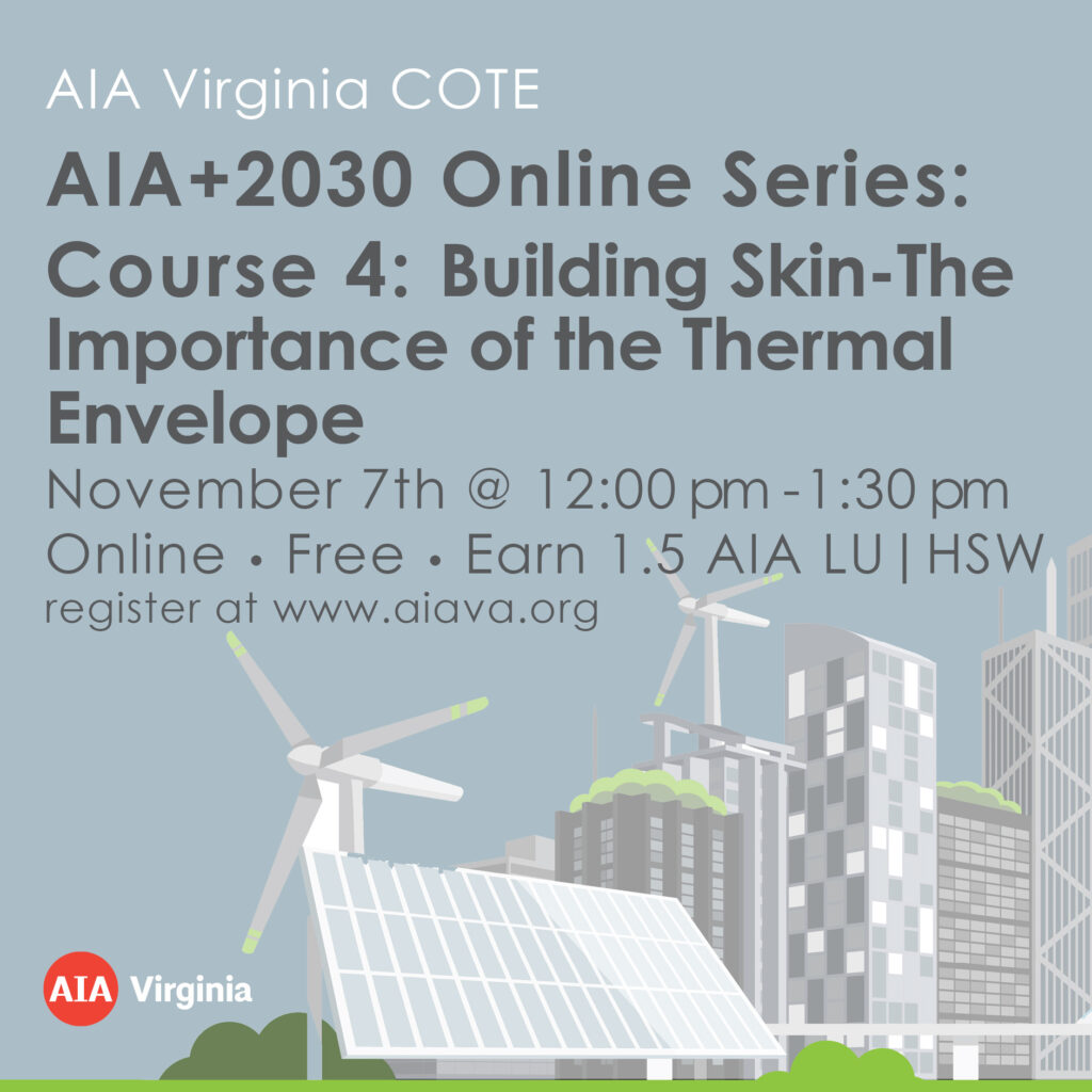 The AIA 2030 Challenge Series AIA Virginia